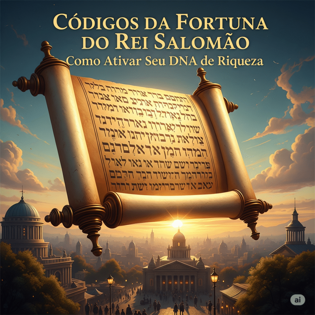 O legado de Salomão, desvelado! Ative seu DNA da riqueza com esses códigos ancestrais. A prosperidade é seu direito.
