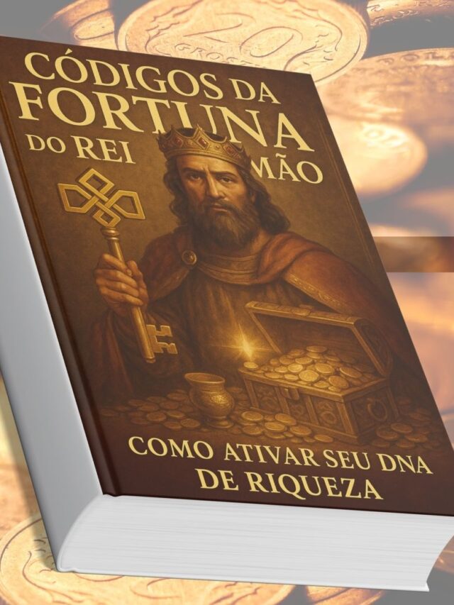 💎 Destrave o seu DNA da Riqueza e seja o próximo milionário. Com os ensinamentos milenares do Rei Salomão, este livro revela os códigos sagrados que ativam sua mente para a verdadeira prosperidade. Simples, direto e transformador. 📖 Códigos da Fortuna do Rei Salomão: Como Ativar Seu DNA de Riqueza é o guia que faltava na sua jornada rumo à abundância.